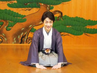 能楽研修生の募集記者会見における野村萬斎氏